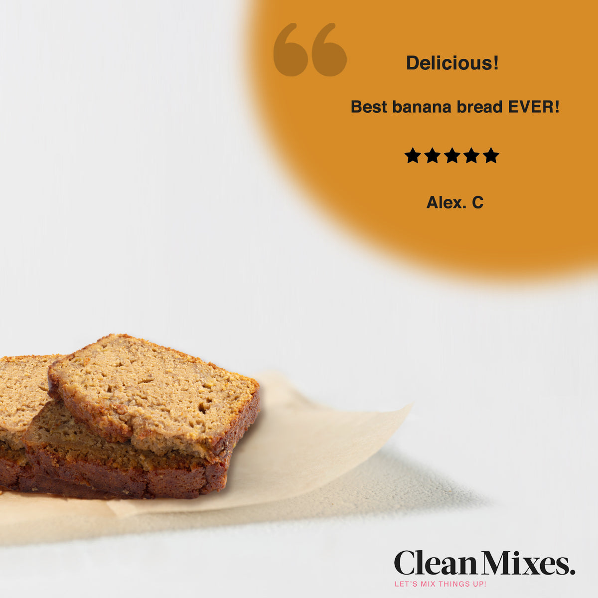 Caramel Banana Bread Baking Mix 300g