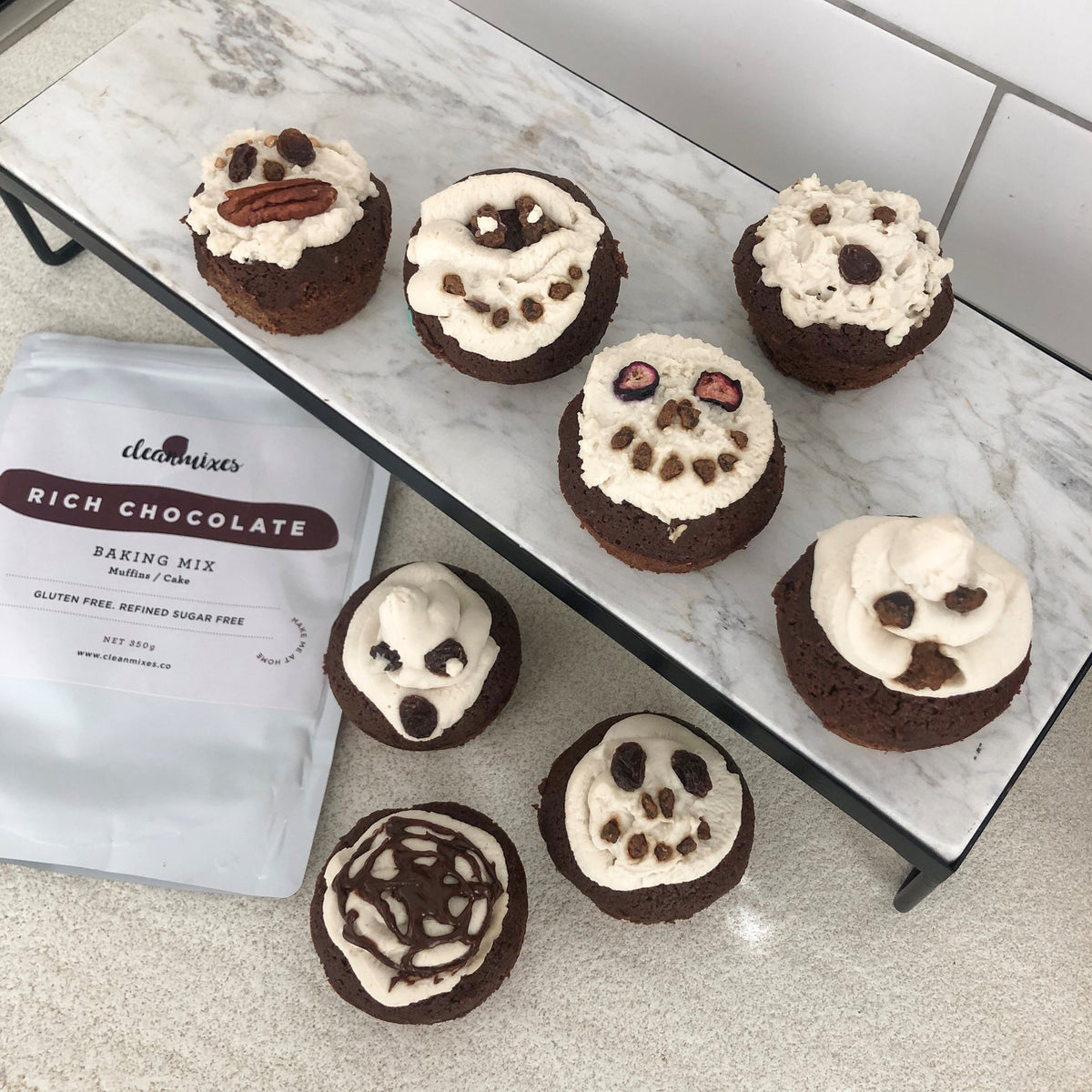 Scary Halloween Muffins