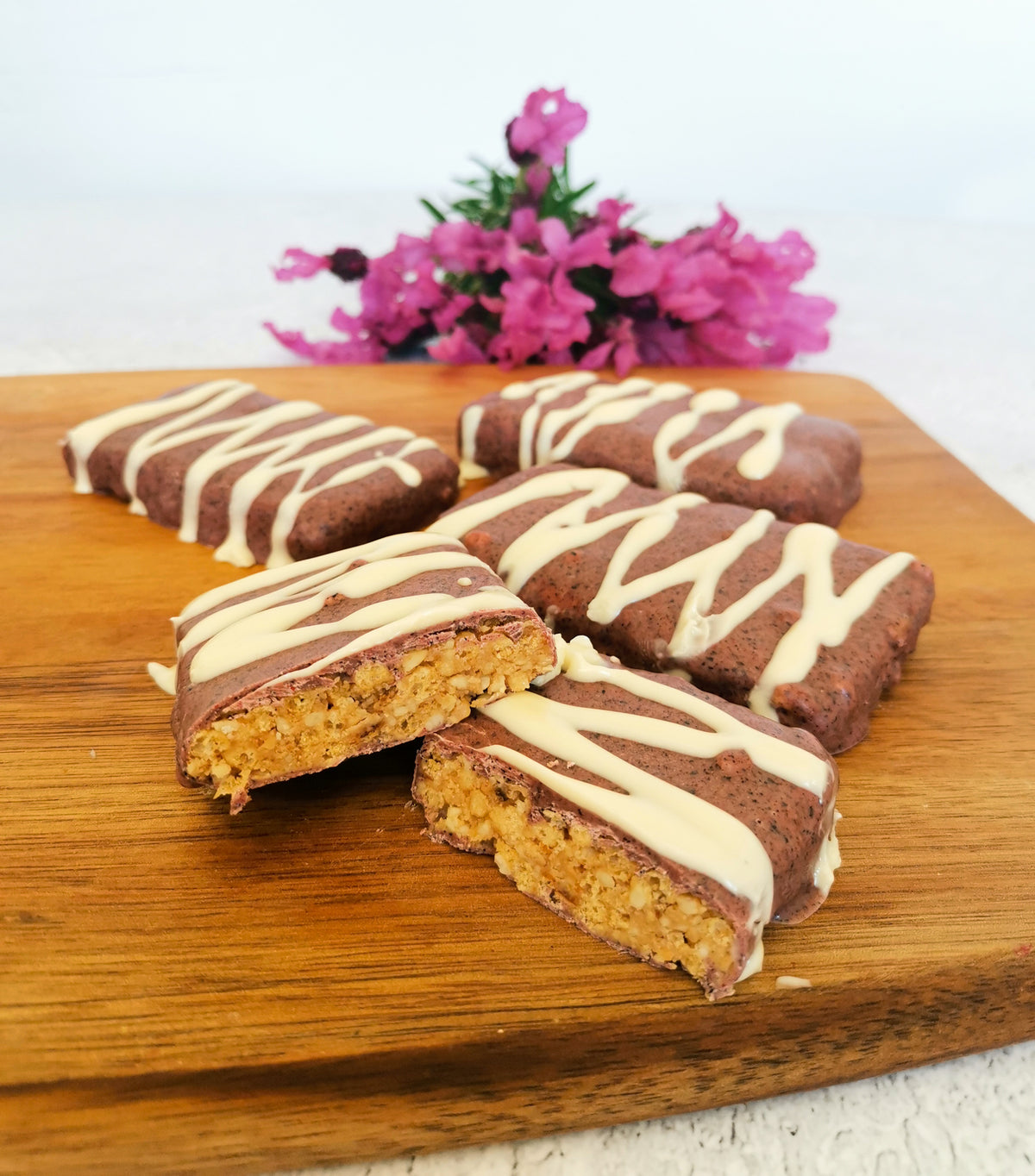 Blackcurrant Bubble Slice