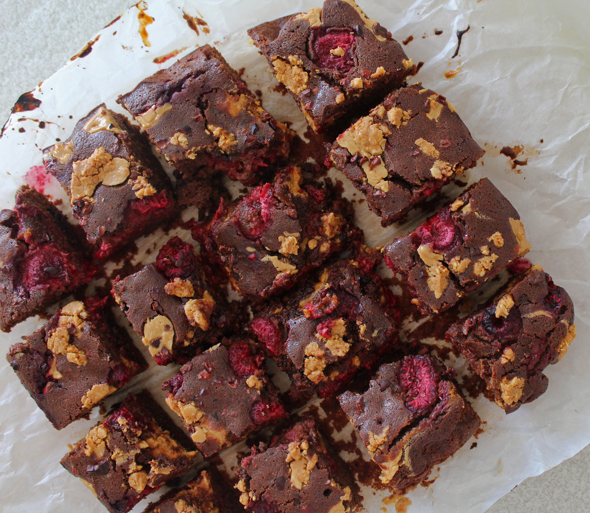 Peanut Butter & Jelly (PBJ) Brownie