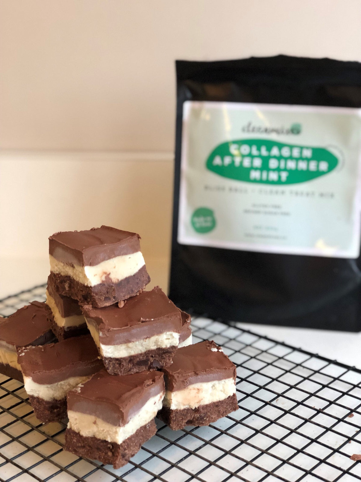 Raw Collagen Peppermint Slice