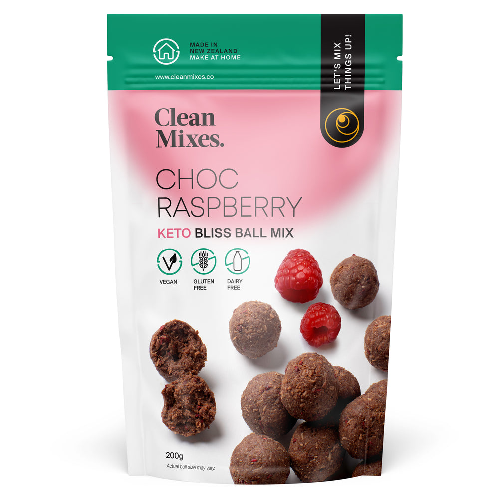 Chocolate Raspberry Bliss Ball Mix (Keto Friendly) 200g