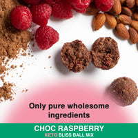 Chocolate Raspberry Bliss Ball Mix (Keto Friendly) 200g